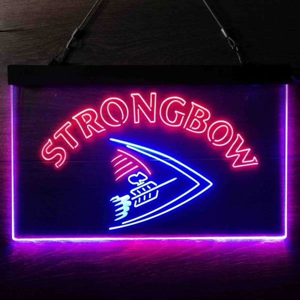 Strongbow Dual LED Neon Light Sign